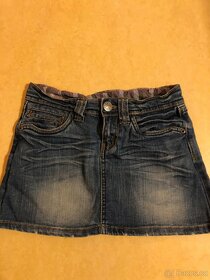 Riflová sukýnka vel.140 - 6