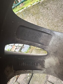 Originální ALU Škoda Fabia 2 - 6