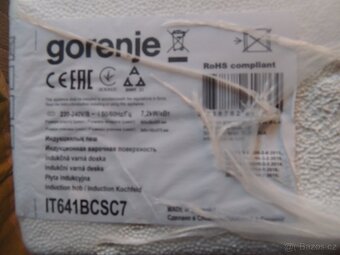 Indukční varná deska Gorenje IT641BCSC7 7,2kW SmartControl P - 6