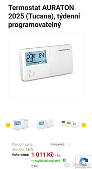 termostat AURATON 2025 - 6