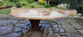Mramorový konferenční stůl průměr 130cm - 6