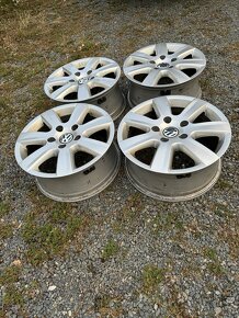 Alu Kola disky 5x130 R17 VW Touareg se senzory tlaku - 6