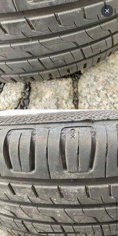 Krásná alu kola Mazda s pneu letní 7mm 205/50/17 - 6