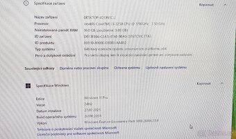 Lenovo M92p s i3-3250,10gb ddr3, Win11 PRO + LCD 22 - 6