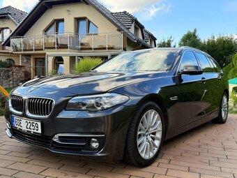 BMW 520D LUXURY LINE - LED KŮŽE /07/2014-1.Maj/ PO INSPEKCI - 6