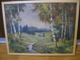 Bohumil Švanda 1897,Olej/Plátno,vídeňská škola,Český ráj - 6