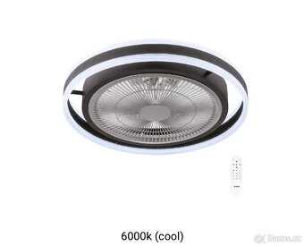 LED Lustr 55w s Ventilatorem 50cm - 6
