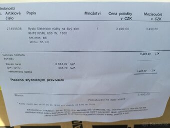 El.nůžky na živý plot,plotostřih - 6