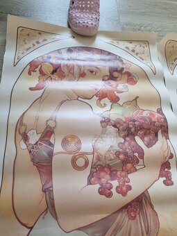 3 stejné plakáty Alfons Mucha - 6