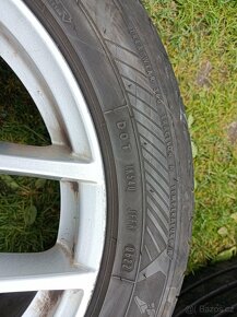 Alu kola BORBET 225/50 R17, pneu letní - 6