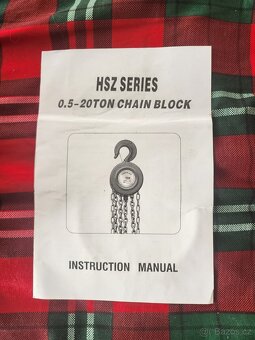 Řetězový kladkostroj HSZ 1T / 3 m - 6