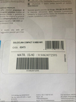 Přenosná mobilní klimatizace Olympia Compact 10MBB - 6