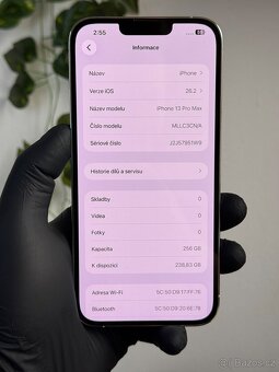 iPhone 13 Pro Max 256GB stříbrný - 6