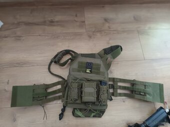 Zbraň airsoft + vybavení - 6