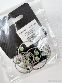 Swarovski Elements - kroužkový náramek - 6