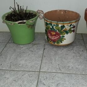 květináče z  keramiky, plast - 6