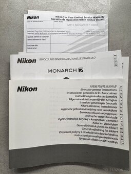 Prodám dalekohled Nikon MONARCH M7 10×30 - 6