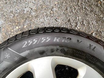 Original Alu kola Audi 18" 8J ET56 + zimní pneu 255/55/R18 - 6
