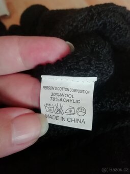 Atyp znač.svetr, 30%vlna, pravá kožeš.,výšivka, Alexa's, un - 6
