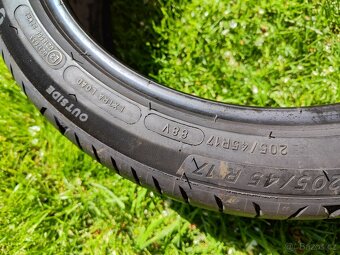 1 kus letní pneumatiky Michelin 205/45/17 - 6