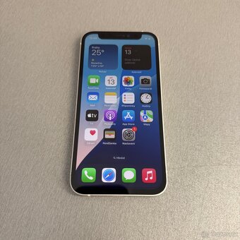 iPhone 12 mini 128GB bílý, pěkný stav, 12 měsíců záruka - 6