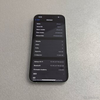 iPhone 15 128GB zelený, bez škrábance, 12 měsíců záruka - 6