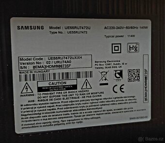 Samsung Smart TV, LED, Tizen, úhlopříčka displeje 140 cm, - 6