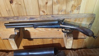 PUŠKA BROKOVNICE PISTOLOVÁ CAL 16 EXCELENTNÍ KUS - 6