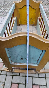 Retro dětská kolébka - 6