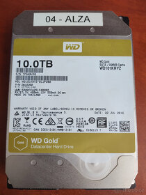 Pevný disk WD Gold - 10TB - poslední 4 kusy k dispozici - 6