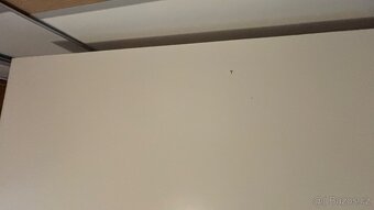 Psací stůl Ikea Pahl 128x58cm a modrá židle Vimund - 6