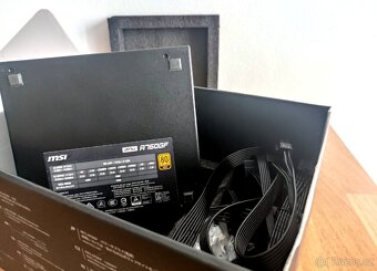 MSI prémiový pc zdroj MPG A750GF 80 Plus GOLD - 6