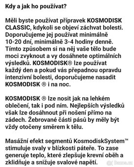 Kosmodisk- Masážní pás. - 6