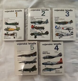 Knihy, letectví, válka, dětské knihy - 6