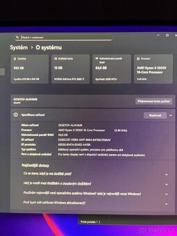 Herní Pc Ryzen 9 RTX 3080Ti 64gb Ram - 6