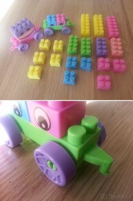 Milka, Hračky - stavebnice, triangl, textilní knížka, HiPP - 6