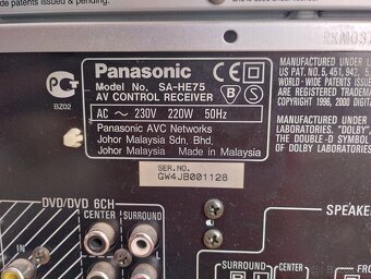 Receiver Panasonic SA-HE75 - 6