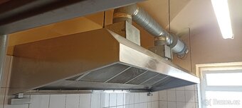 Nerezová gastro digestoř s osvětlením 300 cm - 6
