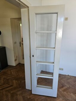 Staré čtyřkřídlé interiérové dveře z 30.let - 6
