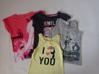 Balíček dívčího oblečení č.2, vel. 122-128 - 6