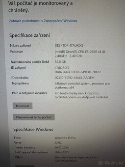 Herní/Pracovní PC Intel 14 Jader/32GB DDR4/GTX 1650 4GB - 6