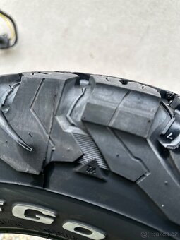 4x BFGoodrich ALL Terrain KO2 255/70 R16, 90% stav - 6