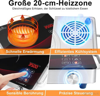 Dibaful Ceran nová varná deska 3500 W - 6