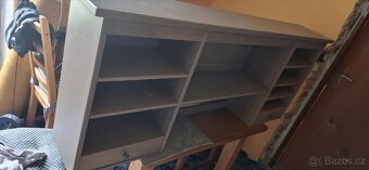 Dřevěný nástavec na stůl Hemnes - 6
