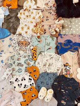 Balík oblečení na miminko 0-6 měsíců - 6