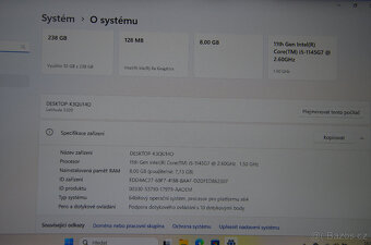 Dell latitude 5320 i5/8GB/SSD 256GB/záruka - 6