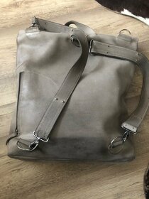 velký kožený batoh, taška Luciela Taschen - 6