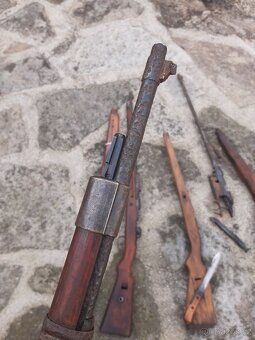 Mauser 98k, Gew, pažby torza, bajonet - 6