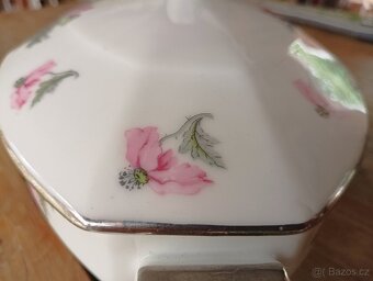 STAROŽITNÁ PORCELÁNOVÁ TERINA ART DECO UML FRANCIE - 6