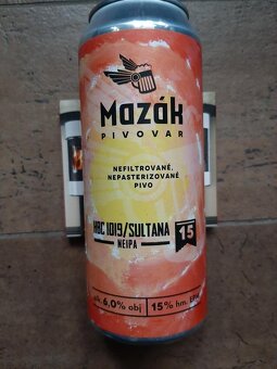 Set pivních plechovek Mazák 6x 0,5 l 6 x různý styl a chutě - 6